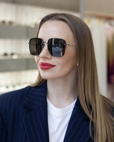 Окуляри сонцезахисні SAINT LAURENT SL 312 M 010 58