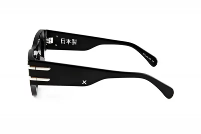 Окуляри сонцезахисні Oscar x Frank 048BL MADE IN JAPAN/ GLOSS BLACK - Зображення 3