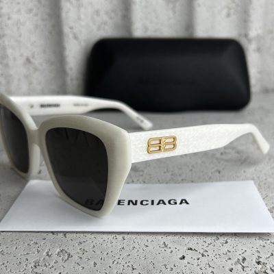 Окуляри сонцезахисні BALENCIAGA BB0273SA 003 55 19 145 M - Зображення 4