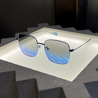 Окуляри сонцезахисні BALENCIAGA BLUE BB0087SK 007 57 - Зображення 2